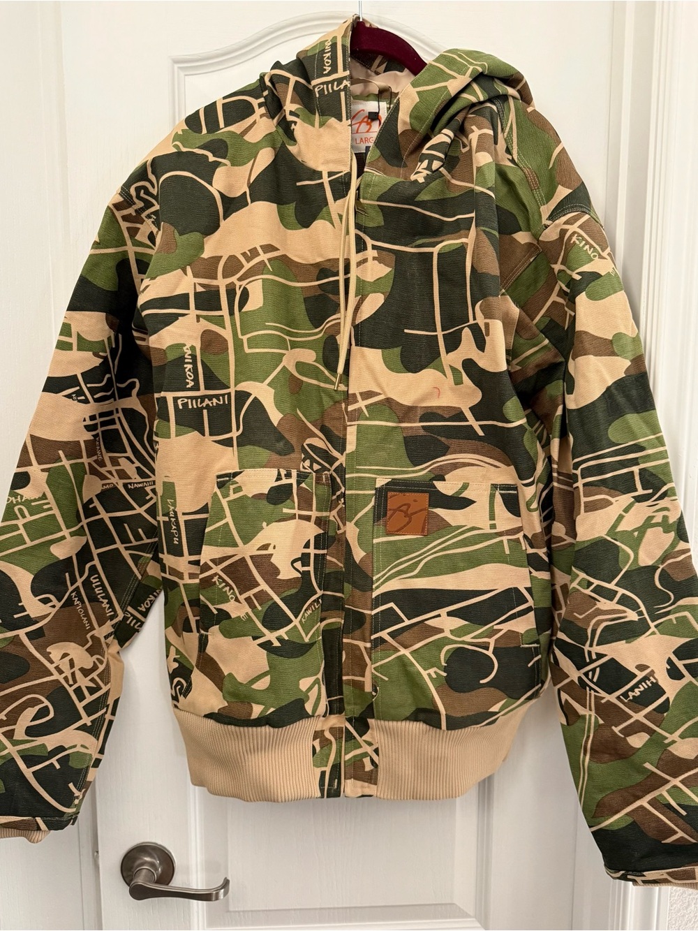 NEW Sig Zane Hāʻao Jacket - Hilo One - Camo - Large